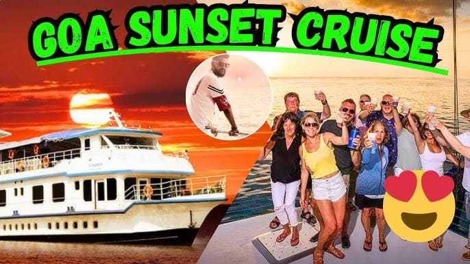 Sunset cruise with dinner in Goa